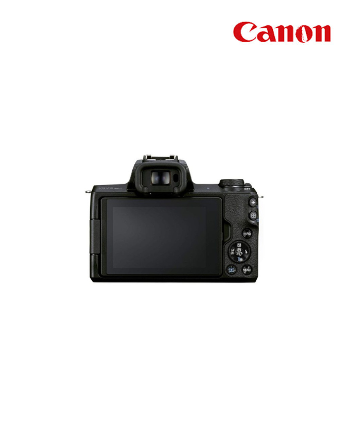 Canon EOS M50 with 15-45mm &amp; 50mm Lenses